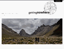 Tablet Screenshot of gettingnowhere.net